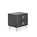 Acme Furniture 97336 Elms Nightstand, One Size, Walnut