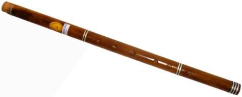 Massive 26-inch Pro-grade Ethnic Indian Bamboo Bass Bansuri Flute. 4/F