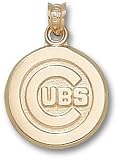 Chicago Cubs 1 C Cubs Pendant - 14KT Gold Jewelry