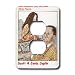 Search : Londons Times Funny Panel Hollywood Cartoons - Scott And Janis Joplin - Light Switch Covers - 2 plug outlet cover