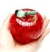 PicknBuy 3D Crystal Apple Jigsaw Puzzle IQ Toy Model Decoration (Red)