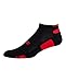 Under Armour Men's HeatGear No Show Socks (3 Pair), Black/Assorted Colors, Large