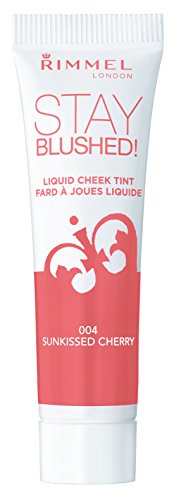 Rimmel Stay Blushed Liquid Cheek Tint, Sunkissed Cherry, 0.47 Fluid Ounce