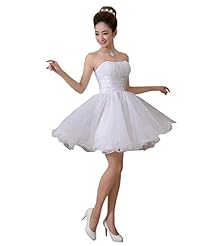 Organza/Taffeta Sequined Beaded Lace-Up Cocktail Short Evening Dress/Prom Dress/Mini Dress 