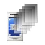 5 Pack of Screen Protectors for Sony Ericsson Xperia X8