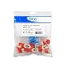 New-CAT 5e, HD, 25 PK MOD Connector - Orange - ICC-IC107F5C-OR