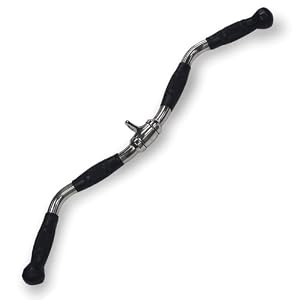 Revolving Curl Bar Bar (Rubber Grip)