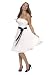 Astrapahl, Elegantes festliches Cocktailkleid, knielang, Farbe weiß