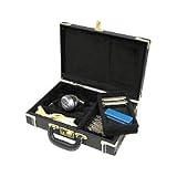 : Musicians Gear Hardshell Harmonica Case, Black