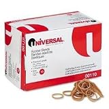 Universal 00110 10-Size Rubber Bands (3740 per Pack)