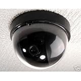 VideoSecu Day Night Vision Outdoor CCD CCTV Security Dome Camera Vandal-proof 3.6mm Wide View Angel Lens 420TVL with Free Power Supply 1Z0