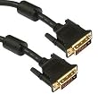 CablesToBuy&trade; 6 Ft (1.8 m) DVI-D 24+1 Dual Link Male To Male Cable, Digital Video Cable