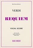 Giuseppe Verdi: Requiem (Ricordi Edition) - Vocal Score
