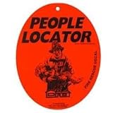People Locator Fire Rescue Decal with Suction Cup
