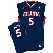 Adidas Atlanta Hawks Josh Smith Youth (Sizes 8-20) Revolution 30 Replica Road Jersey Large