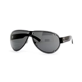 Gucci 1873s Gg 1873/s 006 Black Rimless Aviator Sunglasses