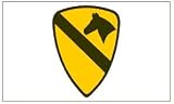 1st Cavalry Flag 3ft x 5ft Polyester