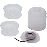 Beadsmith No Tangle Flexible Plastic Thread Bobbins for Kumihimo or Macrame, 1-7/8-Inch, 8-Pack