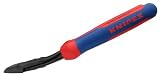 Knipex 7422200SBA 8-Inch High Leverage Angled Diagonal Cutters - Comfort Grip