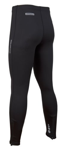 Crewroom Vapour-X Mid-Weight Bodyshell Bamboo Charcoal Leggings - Black, Large
