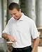 Mens Short Sleeve Pique Polo with Pocket, White