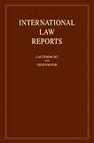 International Law Reports Set Complete set