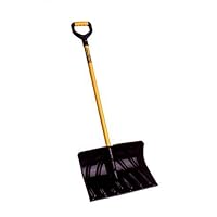 Suncast SCF2950 20-Inch Snow Shovel/Pusher Combo with Fiberglass D-Grip Handle And Wear Strip