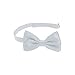 Harvest Male Satin Bow Tie - Pre-tied Adjustable Length Formal Tuxedo Solid Color