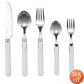 スウィート洋食器10pcsセット ホワイト A-3528