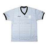 アシックス(asics) XB6499 レフリーシャツ Men's 12(シルバーグレー) O XB6499