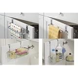 AXIS OVER CABINET TOWEL BARS (Chrome) (3.25H x 9.75W x 3.5D) by Interdesign Inc.