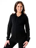 Motherhood Maternity: Long Sleeve Zip Front Maternity Hoodie