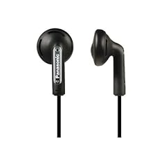 Panasonic RP HV 154 E-K In-Ear-Kopfh�rer (1,2 m Kabell�nge, 3,5 mm Vergoldeter Mini Stecker, XBS-Akustiksystem) schwarz