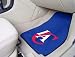 FanMats Officially Licensed Carpeted Front Floor Mats - NBALos Angeles Clippers (1 Pair - Front Floor Mats)