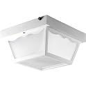 2-light Outdoor Flushmount
