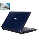 MSI Wind U123-003US - Atom N280 / 1.66 GHz - RAM 1 GB - HDD 160 GB - GMA 950 - WLAN : Bluetooth, 802.11b/g/n (draft) - Win XP Home - 10.2" Widescreen TFT 1024 x 600 ( WSVGA ) - camera - midnight blue
