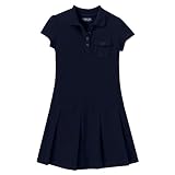 Girls' School Uniform Cherokee® Navy Short-Sleeve Tennis Dress