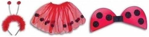 Girls Lady Bug Accessory Set