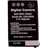 Replacement Battery For PANASONIC CGA-S003 - LI-ION 3.7V 530mAh SVA510