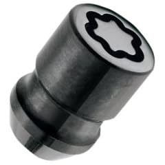 McGard 24137 SUB Radsicherungsmuttern schwarz M12x1.5, Kegelsitz, Gesamtl�nge 37,0mm, SW19