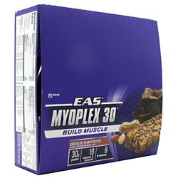 EAS Myoplex 30 Chocolate Peanut Butter -- 6 Bars