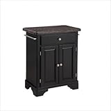 Home Styles Premier Create-a-Cart 28 Inch Salmon Granite Top Kitchen Cart i ....