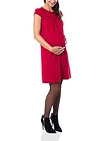 MENONOVE easy Vestido Premamá (Rojo Oscuro)