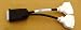 Dell Molex DMS-59 Dual DVI Y-Splitter Cable, Refurbished