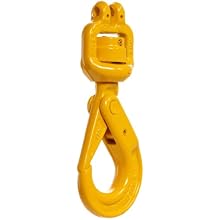 Gunnebo-Johnson BKH-6-8 Chain Hoist Self-Locking Hook with Swivel, 7/32" Chain Size, 80 Grade, 2100 lbs Working Load Limit