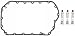 Felpro OS 30779 Oil Pan Gasket Set