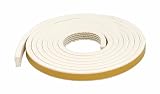 M-D Building Products 63669 All-Climate EPDM Weatherstrip, All Strip, 10 Feet, White