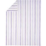 Kids Bedding: Kids Pink Daisy & Stripes Cotton Bedding, Twin Lavender Citrus Stripe Duvet Cover