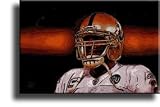 Completely Handpainted American Football Sport Painting, Custom Order FL3898, Oil on Canvas, with Option to Paint Jerry, Brett & Co. from Any Other Favorite Photograph or Picture, Unframed, Size 24" x 36" inch