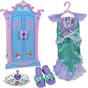 Disney Princess: Cinderella Armoire with Ariel Dress-Up Set